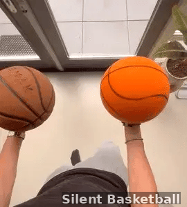 foam airless basketball realistic bounce indoor training