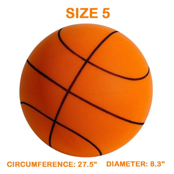 size 5 silent foam basketball