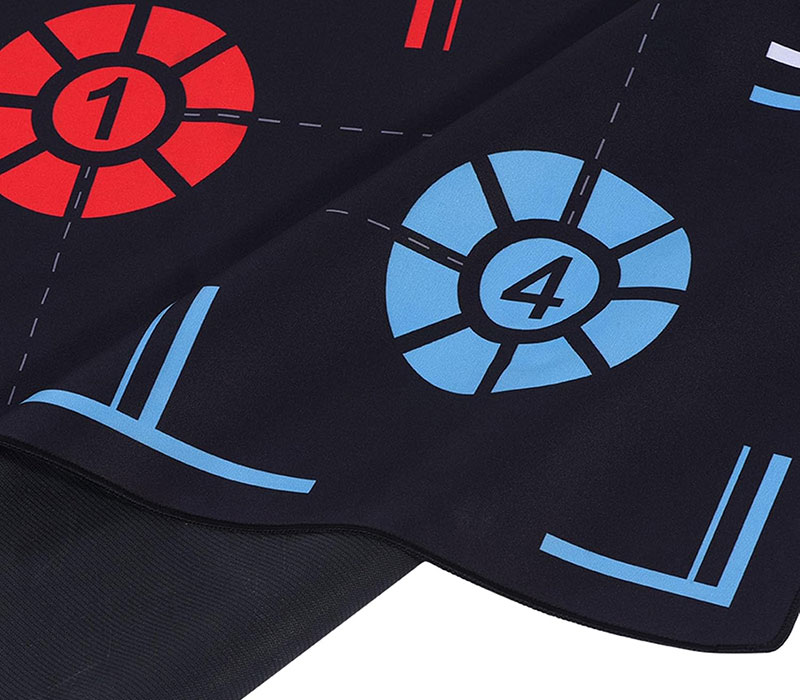 basketball training mat elevate your training with vibrant, high-energy graphics