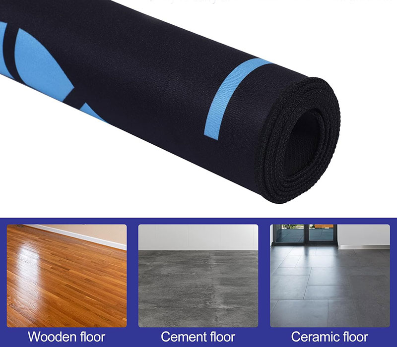 basketball training mat perfect for apartments, dorms, and late night sessions